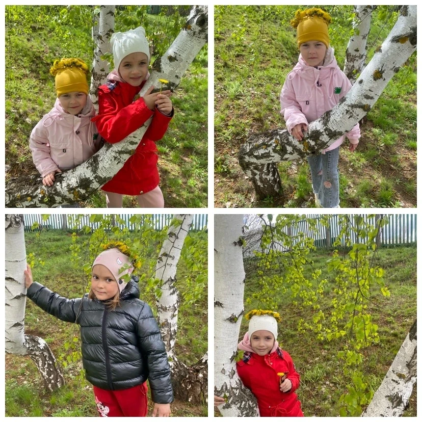 ✿🌸 В детском саду царила атмосфера весеннего волшебства! Дети любовались берёзками, од...