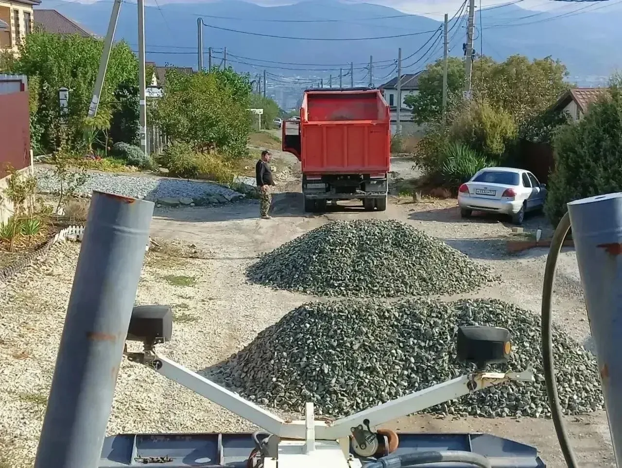 🚜 Продолжаем грейдирование дорог