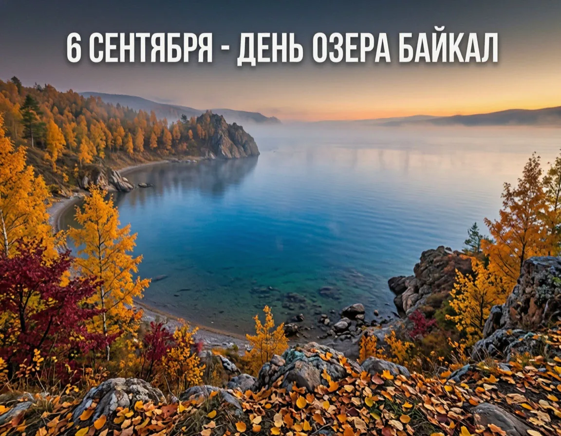 🌊 6 сентября - День озера Байкал!