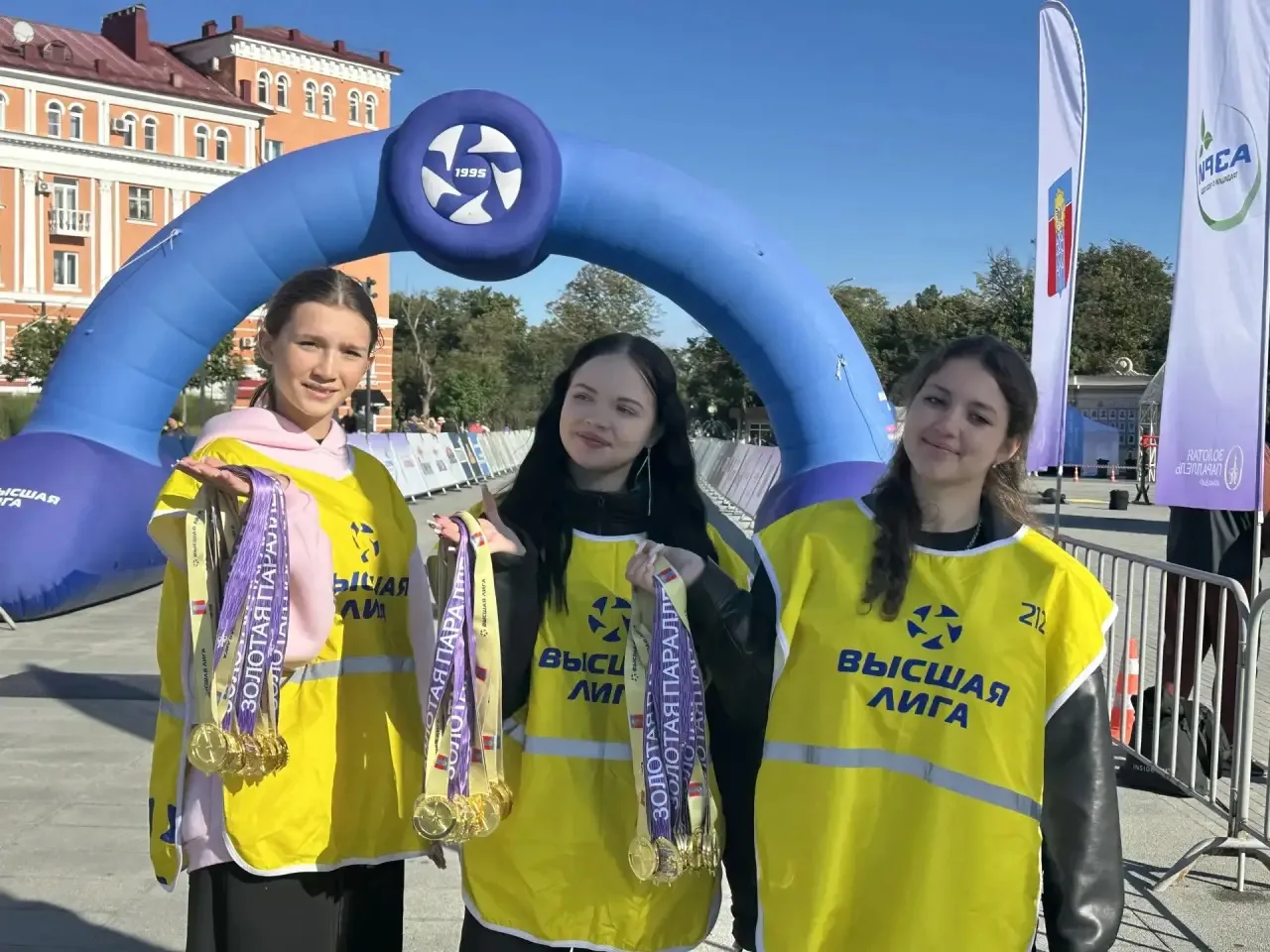 🔥🏃3 октября в Армавире впервые стартовал легкоатлетический забег «Золотая параллель»,...
