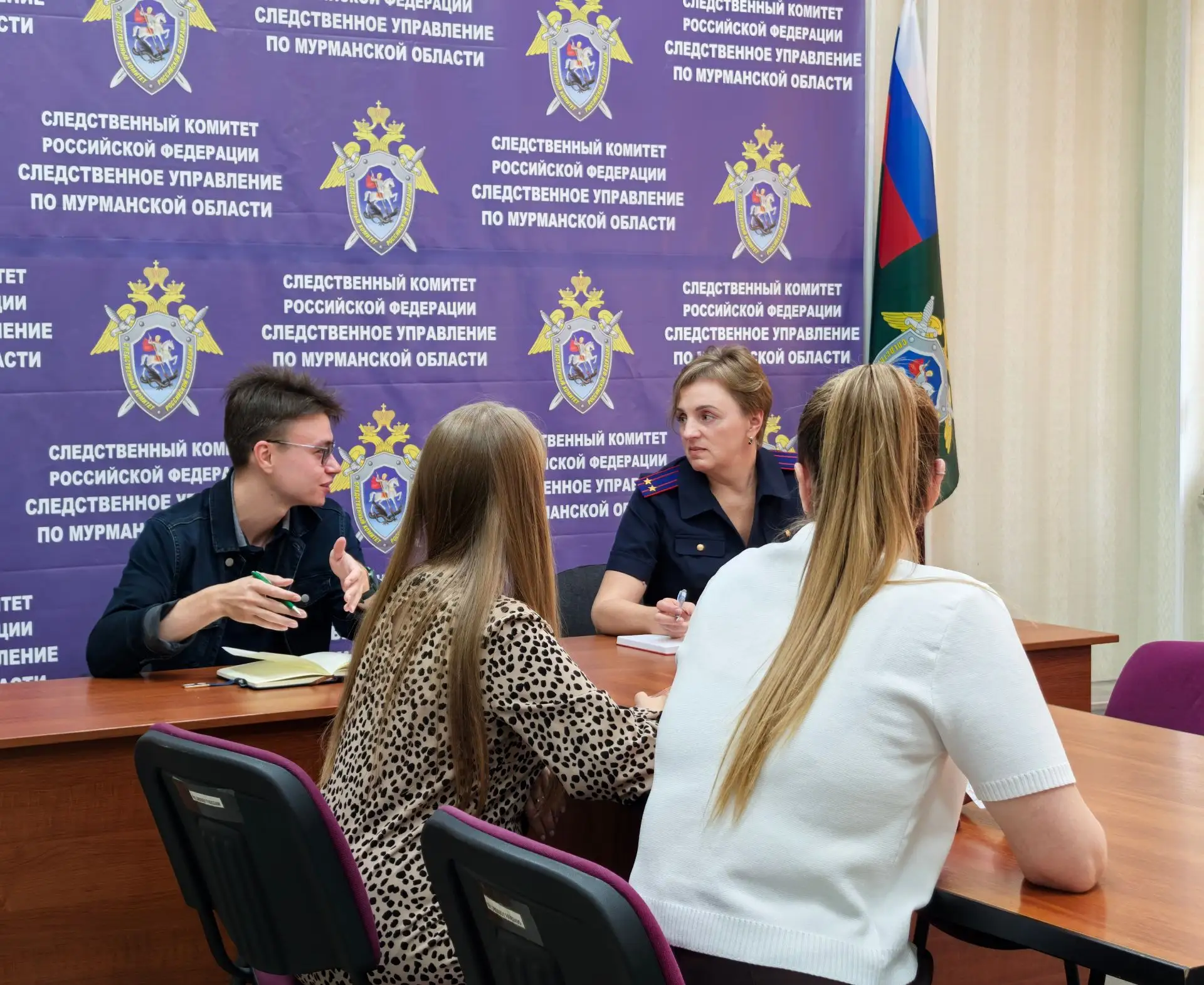 В региональном управлении СК России состоялась рабочая встреча с представителями Всерос...