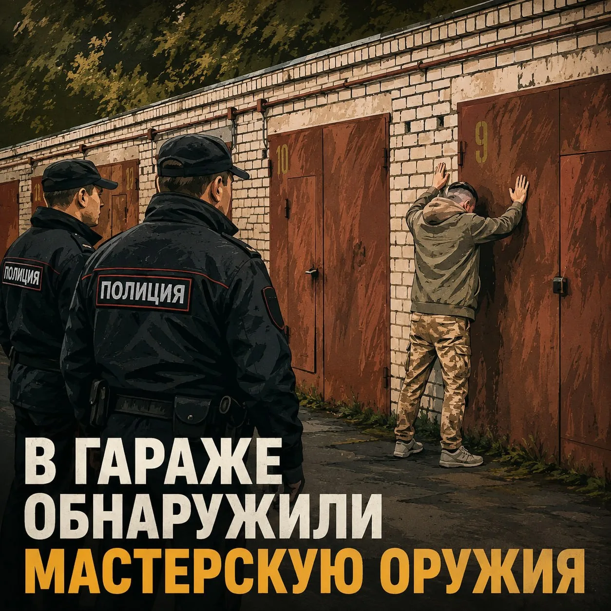 В Жулебине полиция обнаружила подпольную оружейную мастерскую в гараже на Привольной.