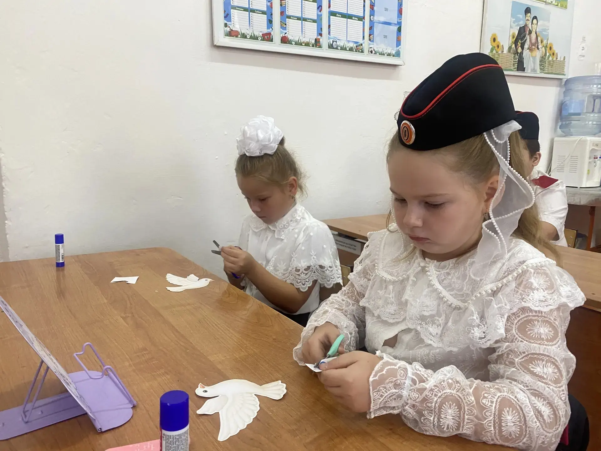 Для учащихся 1 казачьего класса была проведена беседа, посвященная Дню солидарности в б...