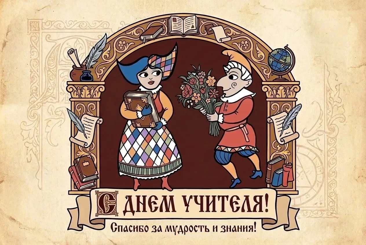 📚 С Днём учителя!