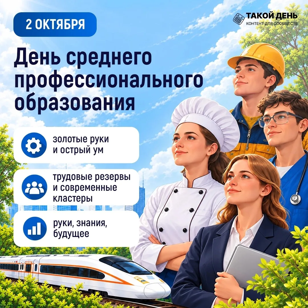 С ДНЕМ СРЕДНЕГО ПРОФЕССИОНАЛЬНОГО ОБРАЗОВАНИЯ