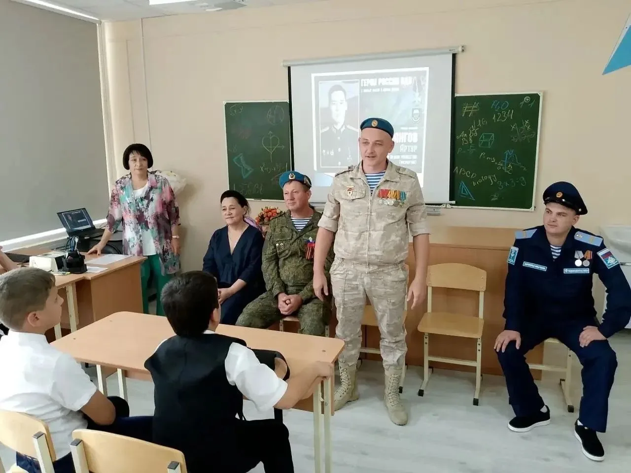 Разговор о важном с десантниками