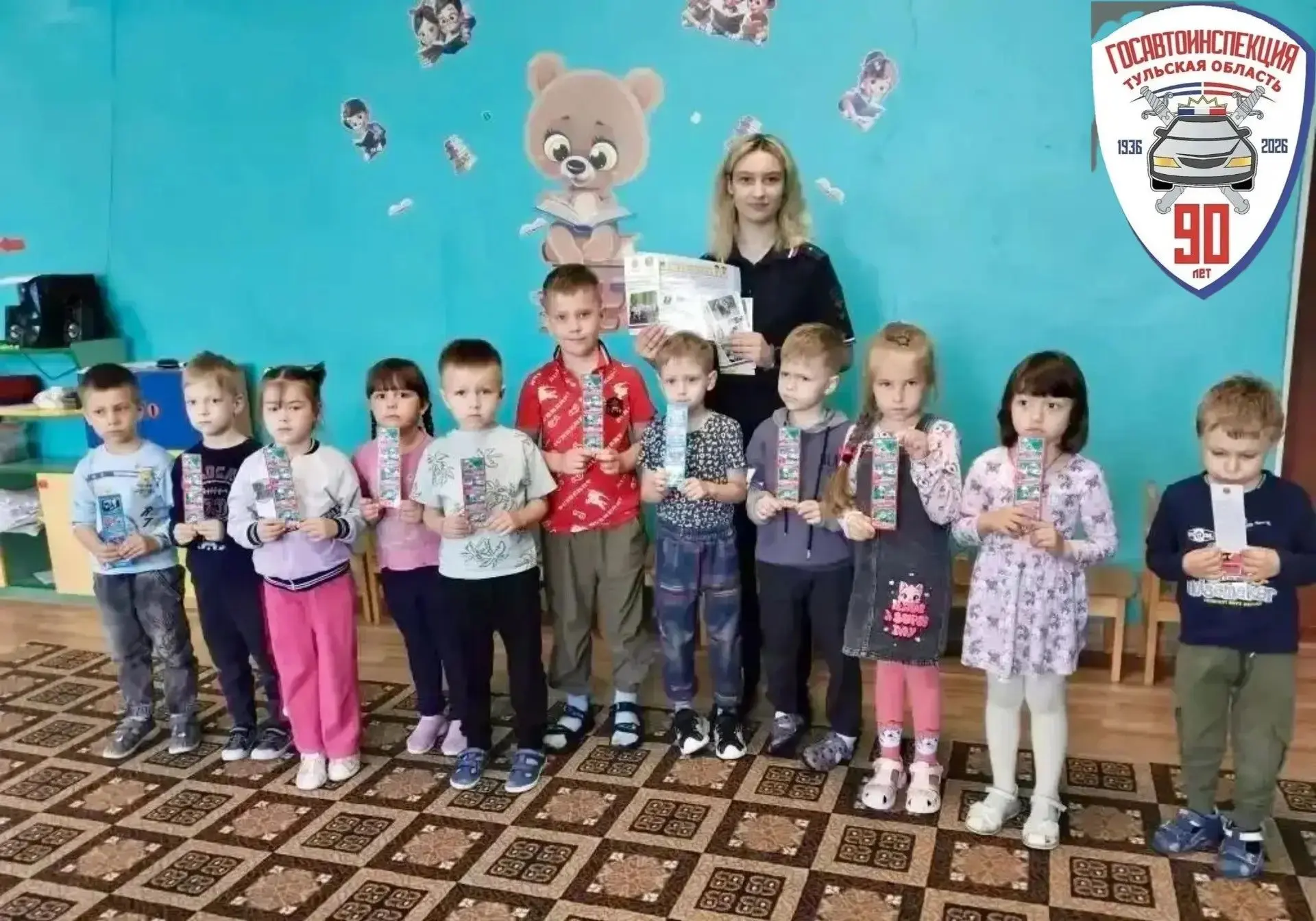 🚦Малышам о дорожной безопасности

☀В рамках профилактической акции «Безопасное лето», направленной 