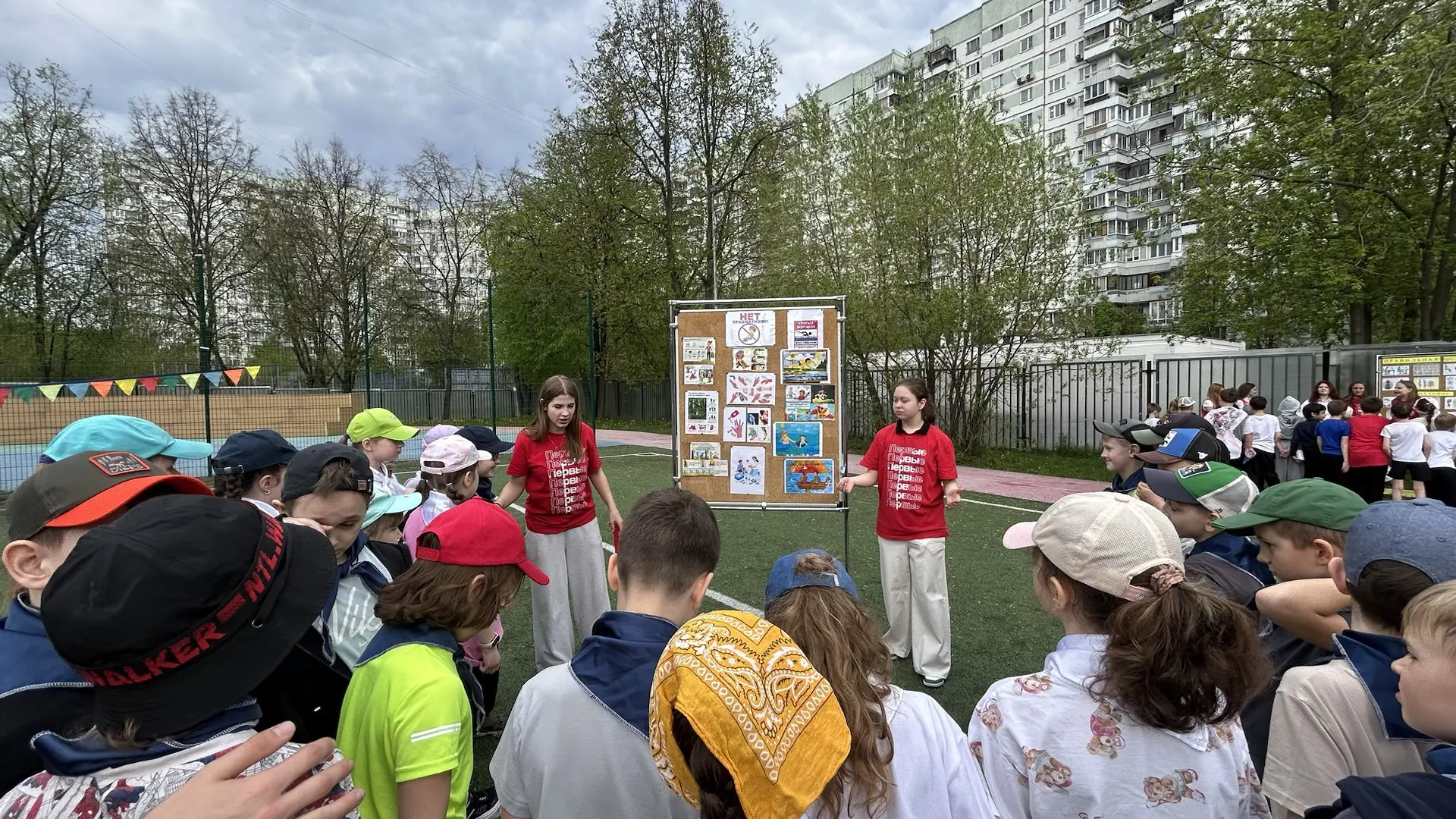 ❤️Грандиозный урок здоровья  для ребят начальной школы!   Вот это был заряд бодрости! Наши активисты