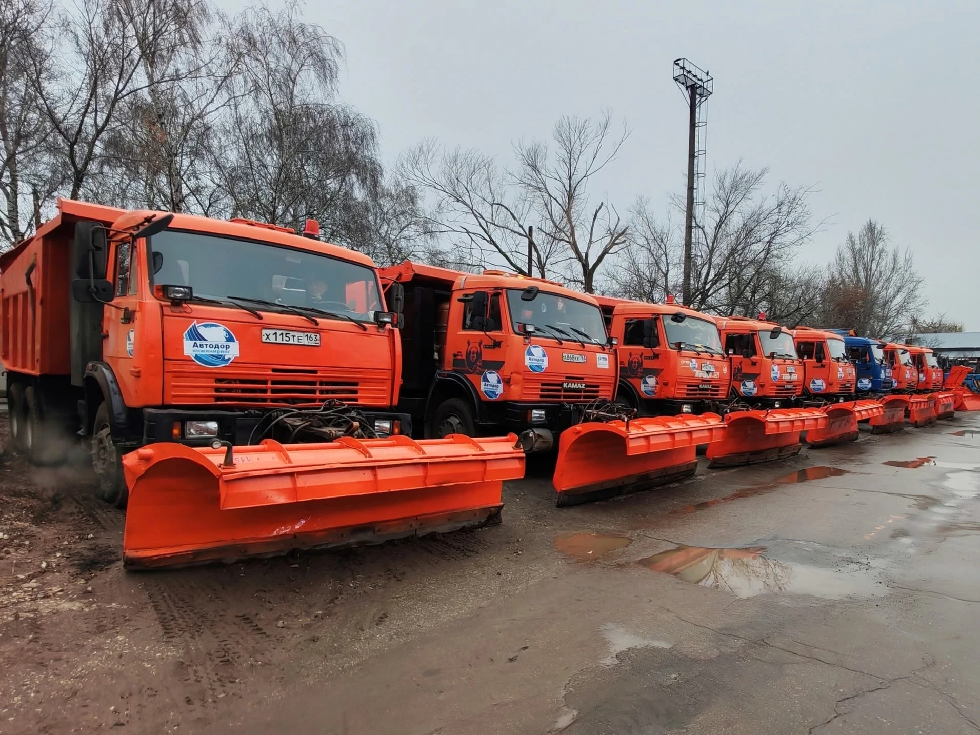 🚜 Подрядные организации Тольятти готовятся к уборке города в зимний период