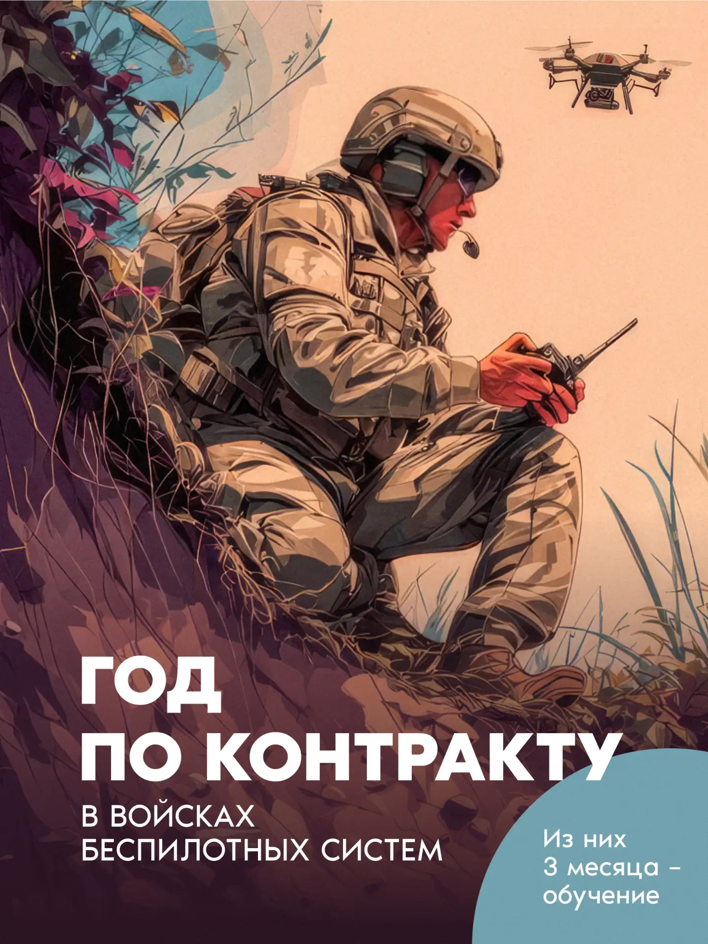 Служба в БПЛА: твой вклад в оборону страны на передовом оборудовании.