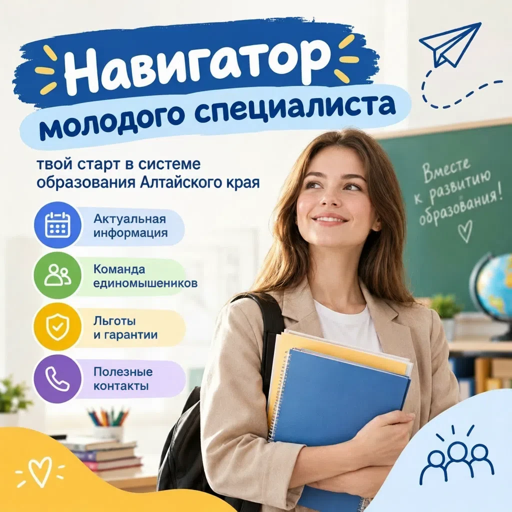 ✅Молодёжный совет Алтайской краевой организации Профсоюза образования запускает полезны...