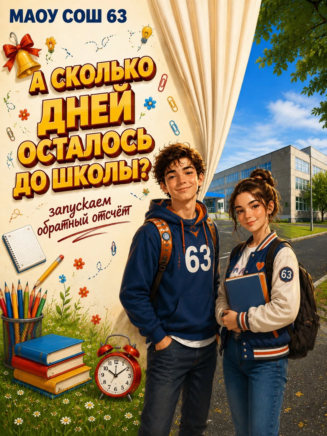 Сколько дней осталось до 1 сентября?