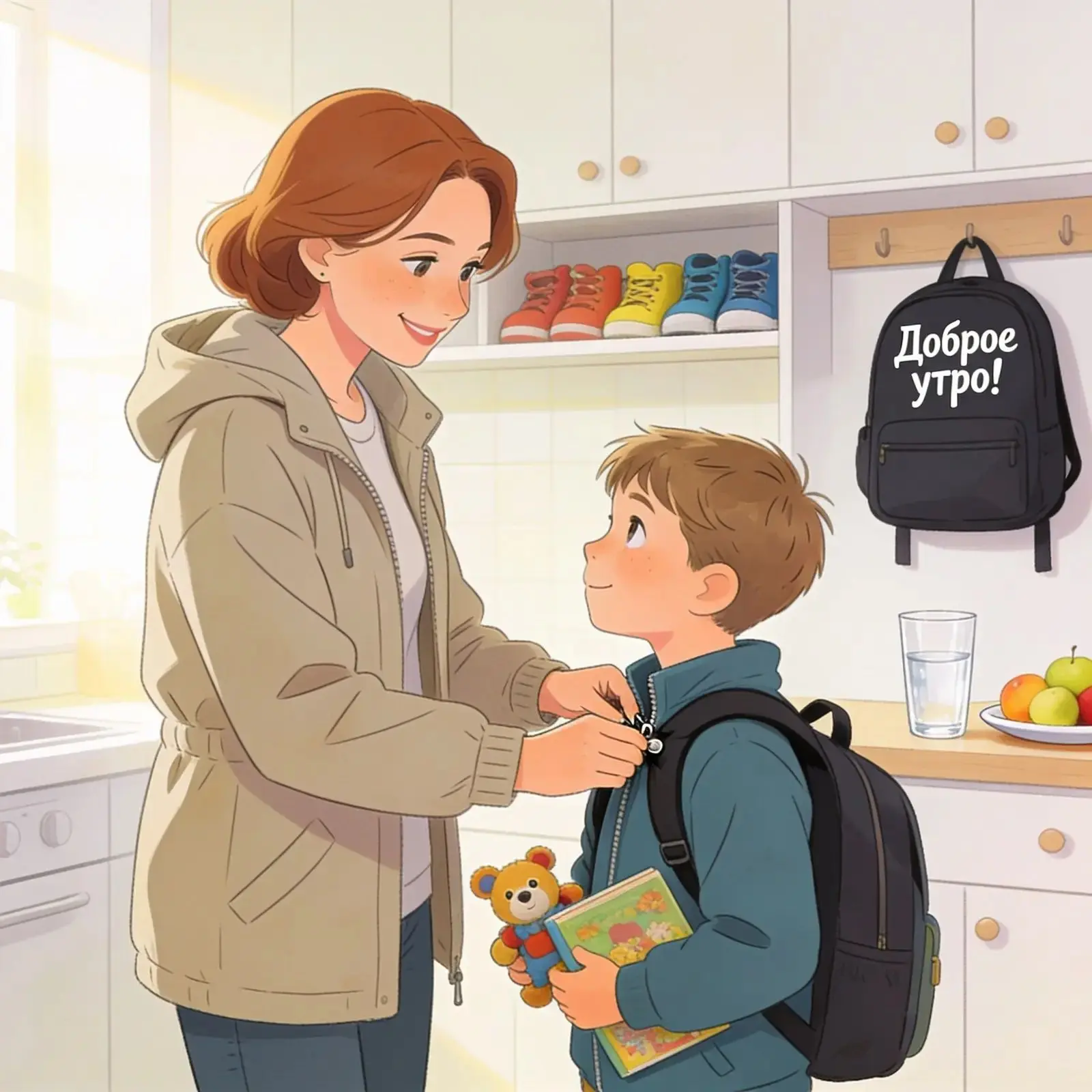 ДОБРОЕ УТРО В САДИК 🌞🎒❤️

Сборы в садик — это не только одежда и завтрак, но и эмоции. Хочется, чт