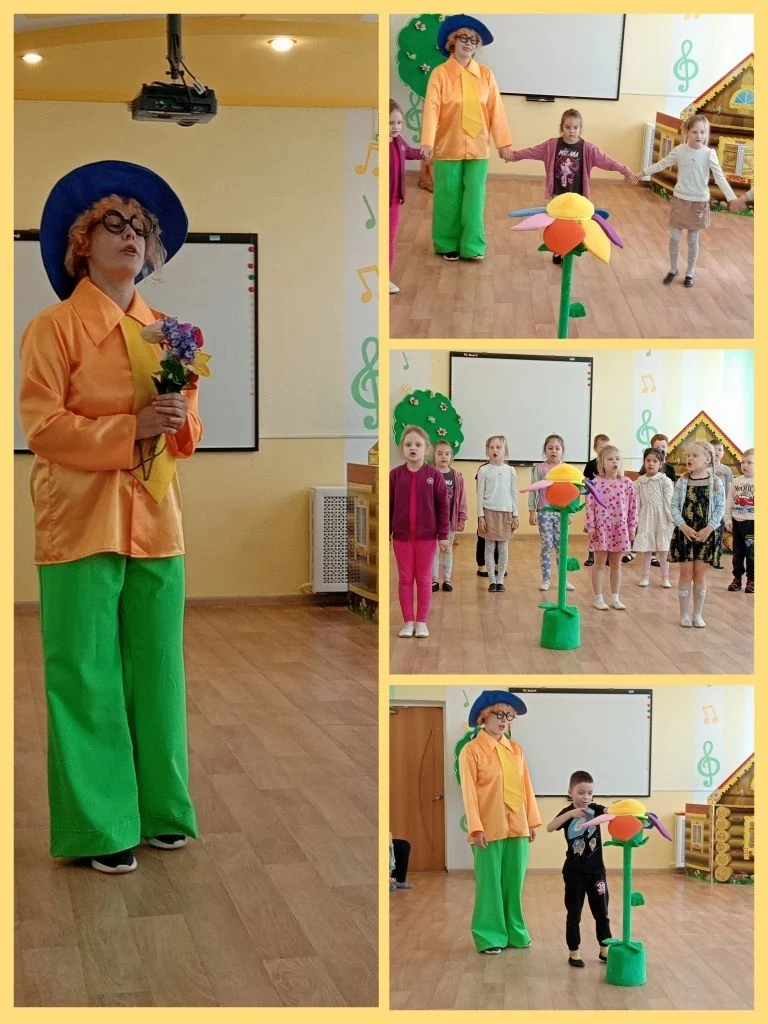 Сегодня в нашем детском саду прошло музыкальное мероприятие "Прощание с весной", которо...