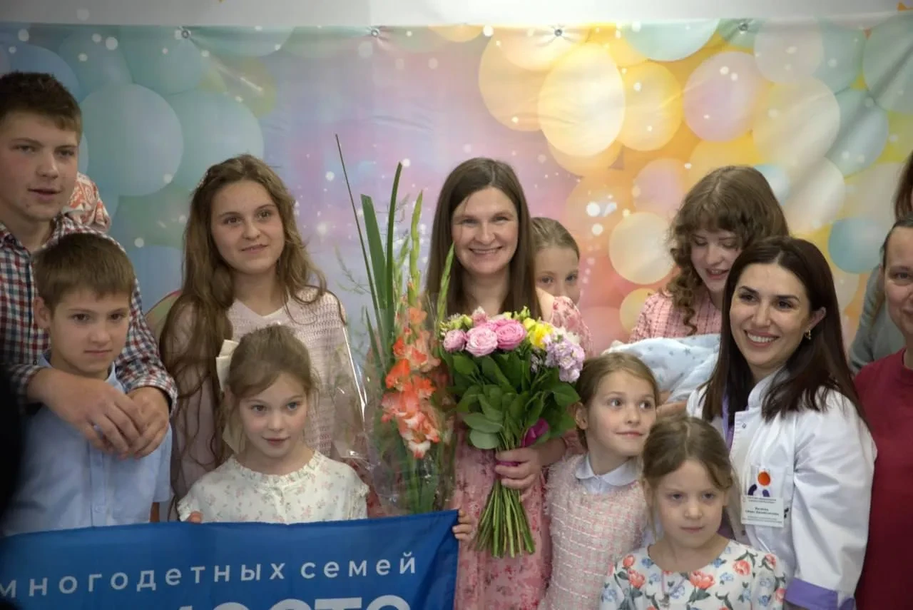 🤱 В Красногорске женщина стала мамой 17 детей