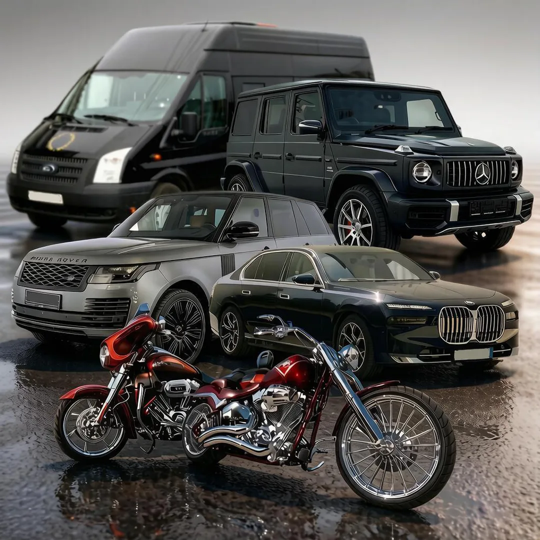 BMW, Harley Davidson, катафалк и не только: полный список имущества, которое могут изъя...