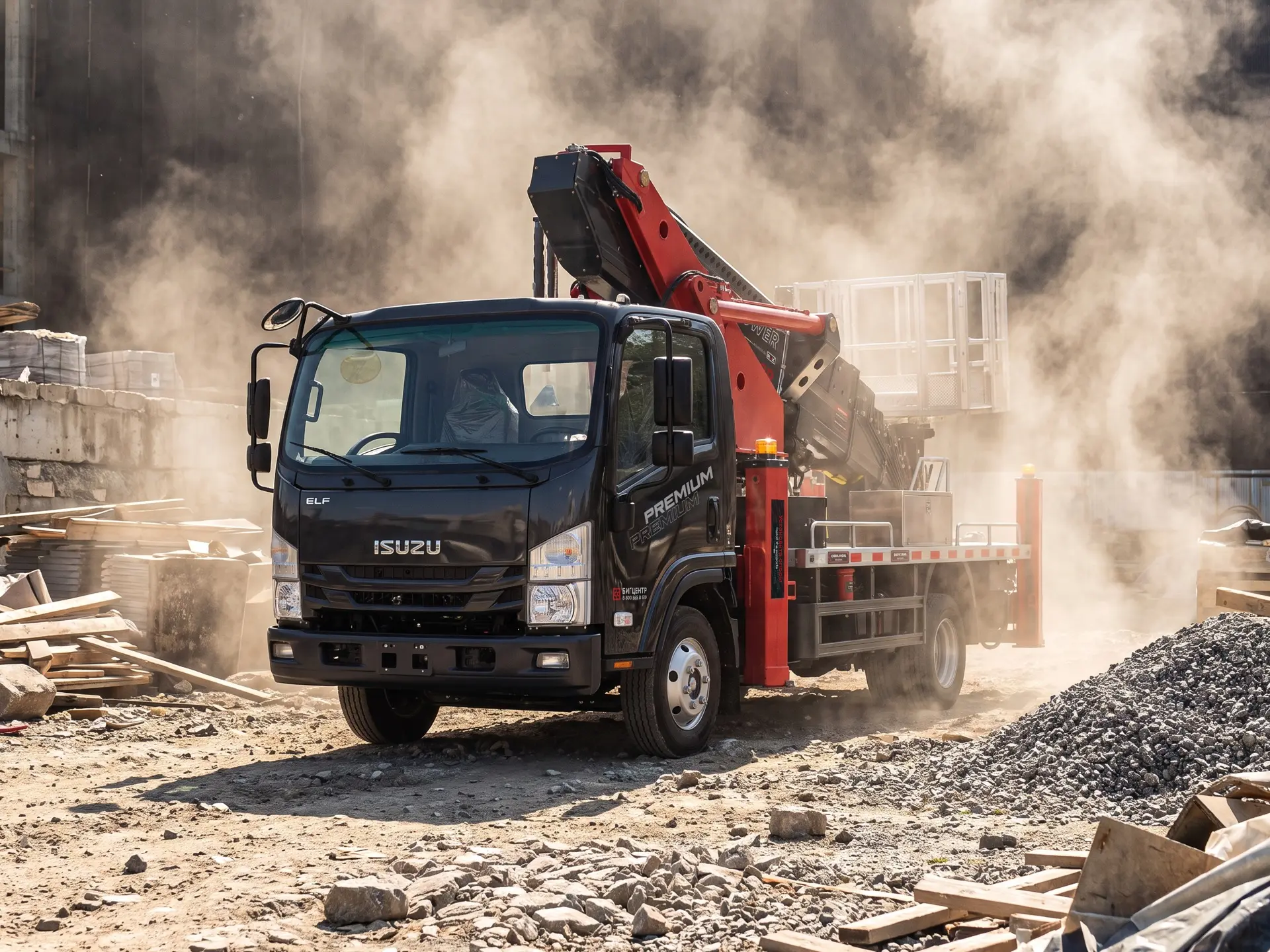 Автовышка ISUZU MAXXPOWER MX28R Premium - в наличии в Благовещенске 🚛