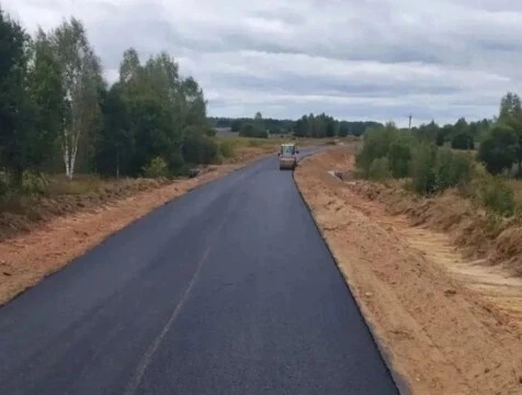 Обновленную дорогу Бетлица – Ветьмица – Бутчино готовят к сдаче