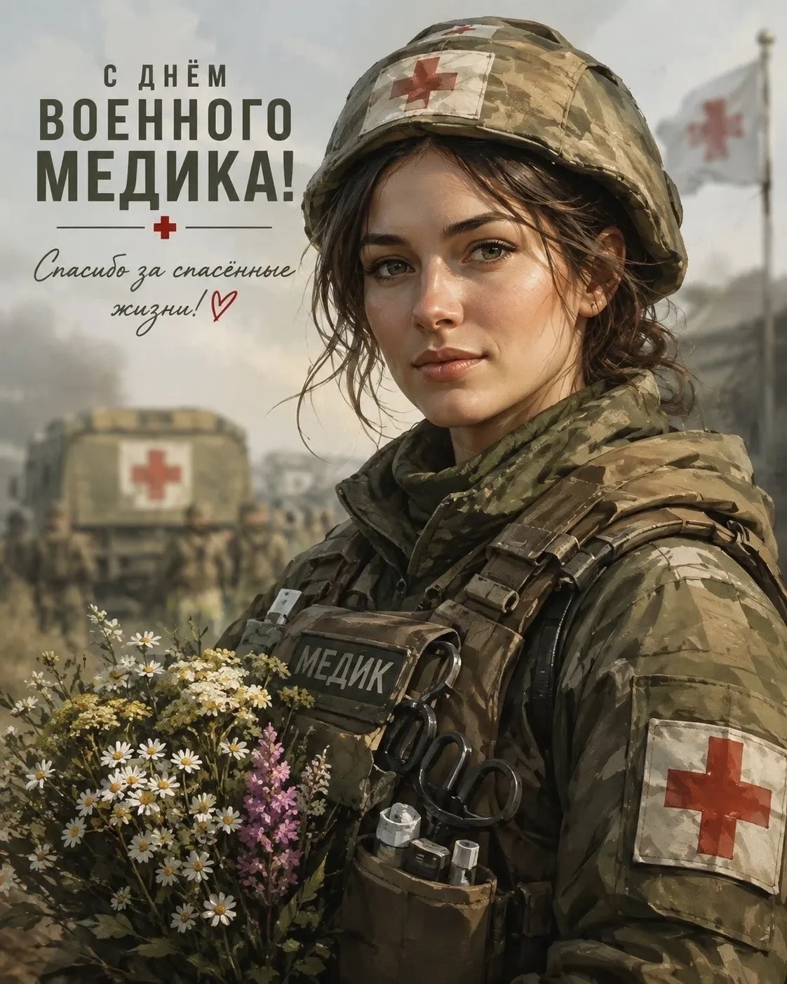 🎉 С Днём военного медика! 🎉