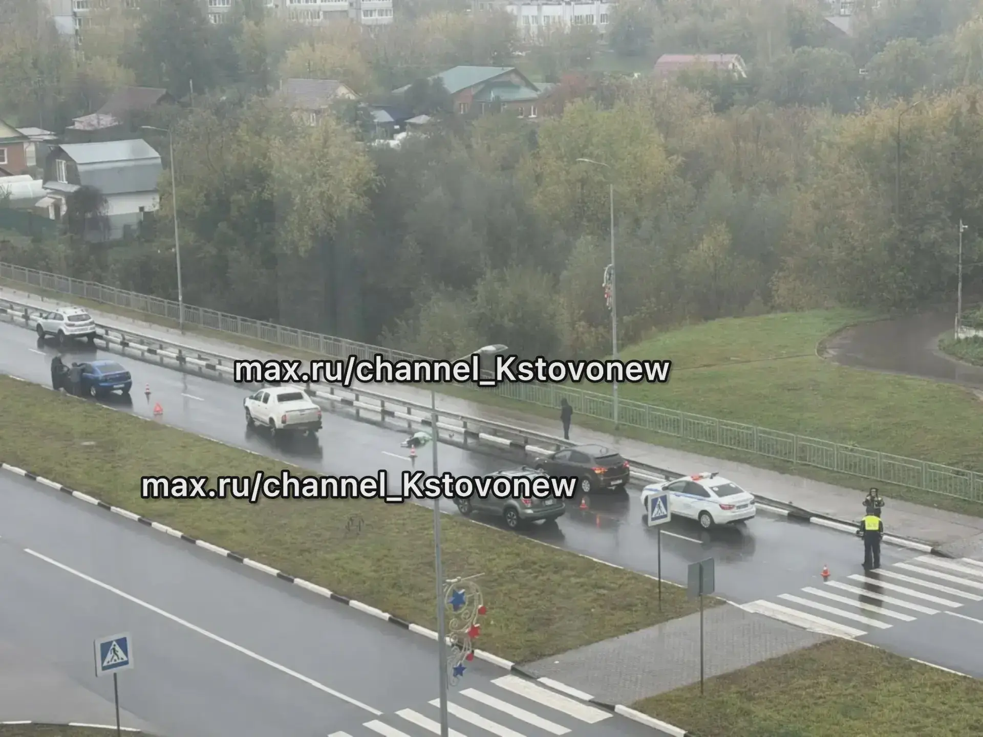 На Рачкова у моста утром сбили пешехода