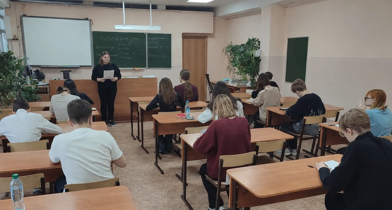 ✨ Сегодня на базе нашей гимназии проходит первый тур регионального этапа Всероссийской олимпиады шко