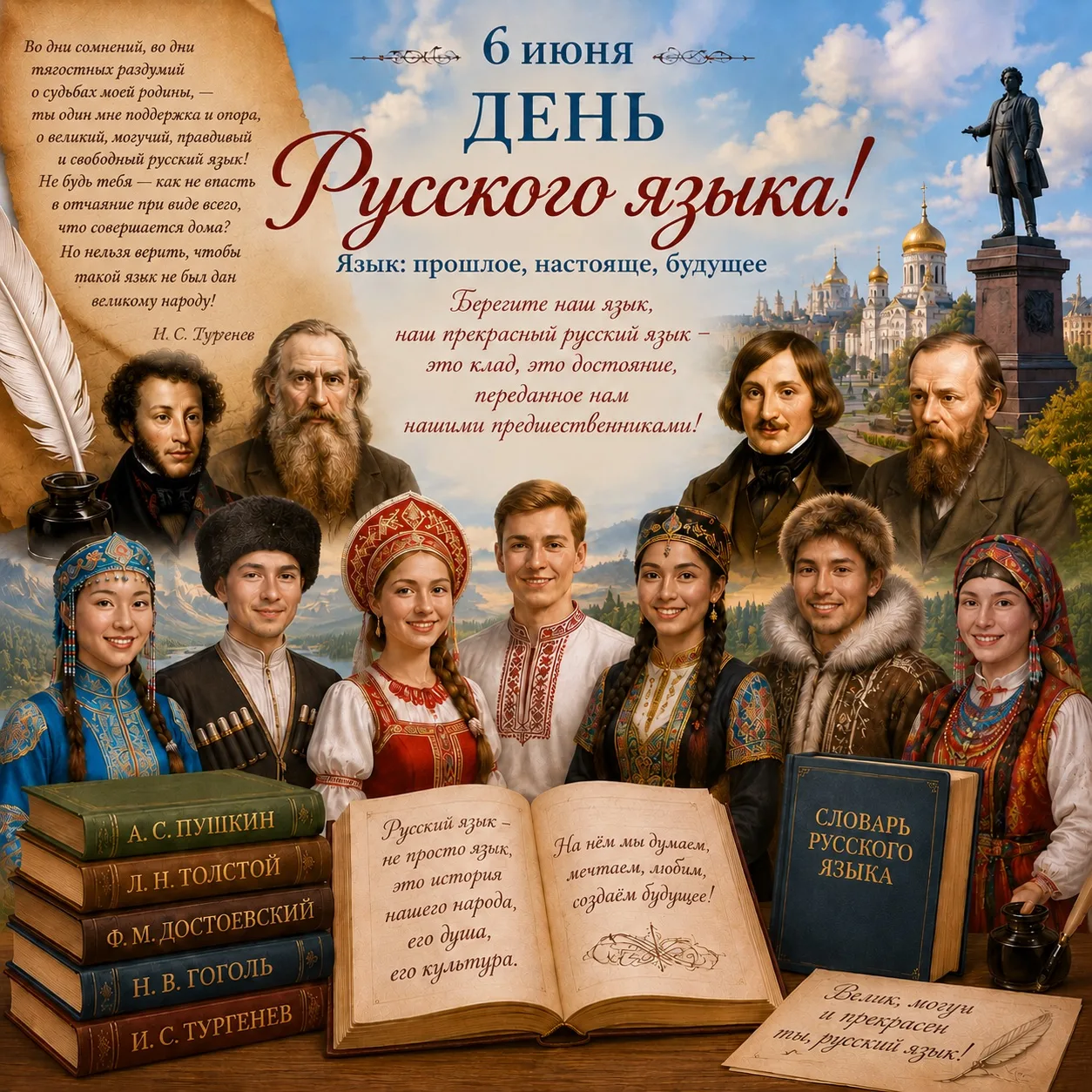 С Днём Русского языка!