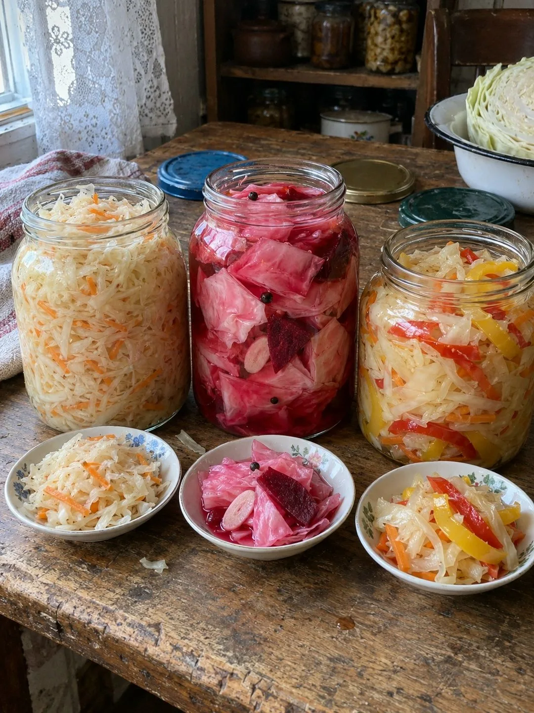 🥬 ТРИ ЗАГОТОВКИ ИЗ КАПУСТЫ — НА ЛЮБОЙ ВКУС И К ЛЮБОМУ СТОЛУ!