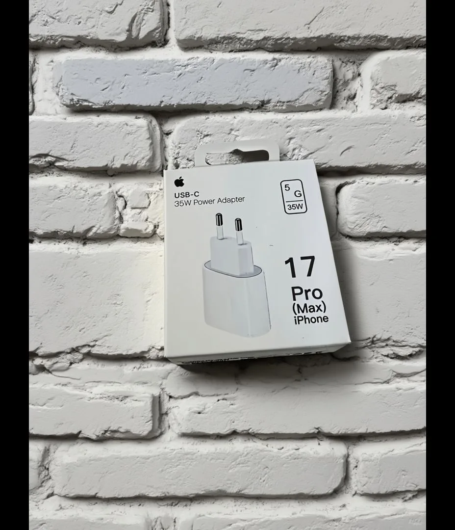 🔥Apple 35W USB-C Power Adapter —компактное и мощное зарядное устройство, специально разработанное д