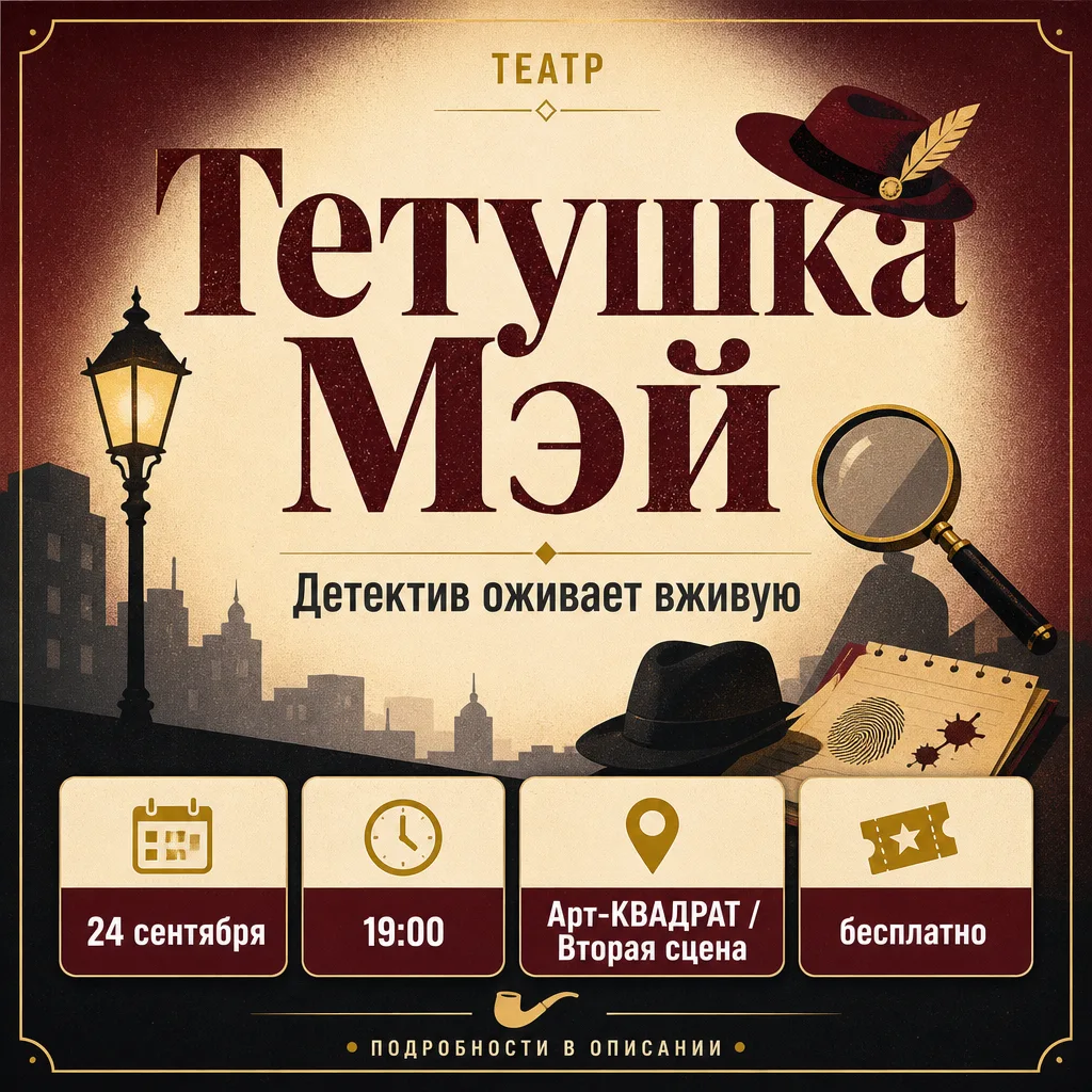 Читка «Тетушка Мэй и алмазы полковника»