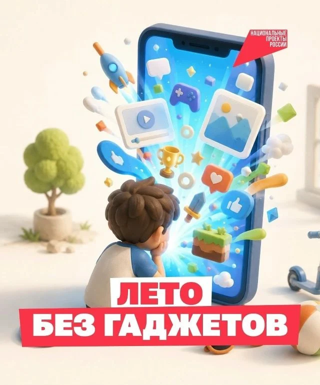 Лето без гаджетов. Советы для родителей 
#Безопасныйинтернет
#Каникулы