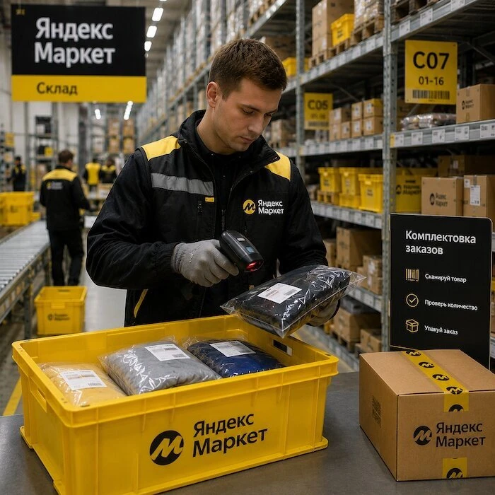 📦 Кладовщики на склад Яндекс Маркета