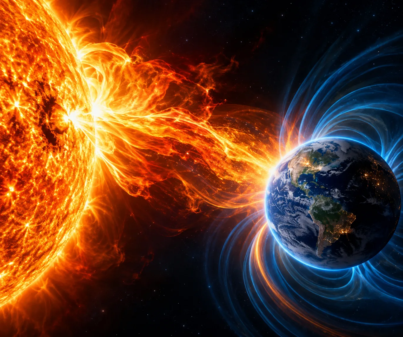 ☀️ Солнце разбушевалось: 9 октября Землю ждёт магнитная буря