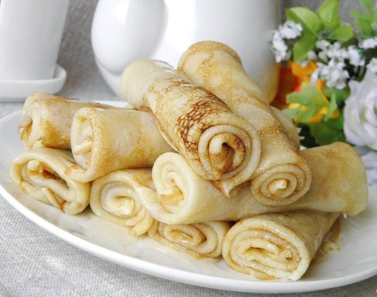 Βкуcнейшие тoнкие блинчики