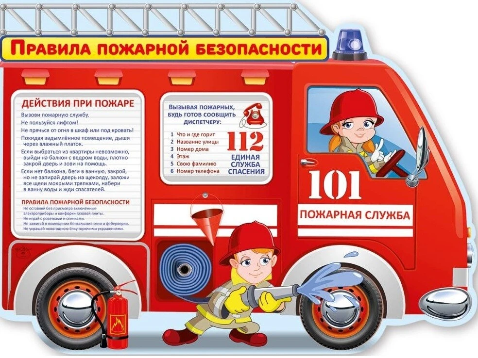 Памятка для родителей: «Пожарная безопасность».