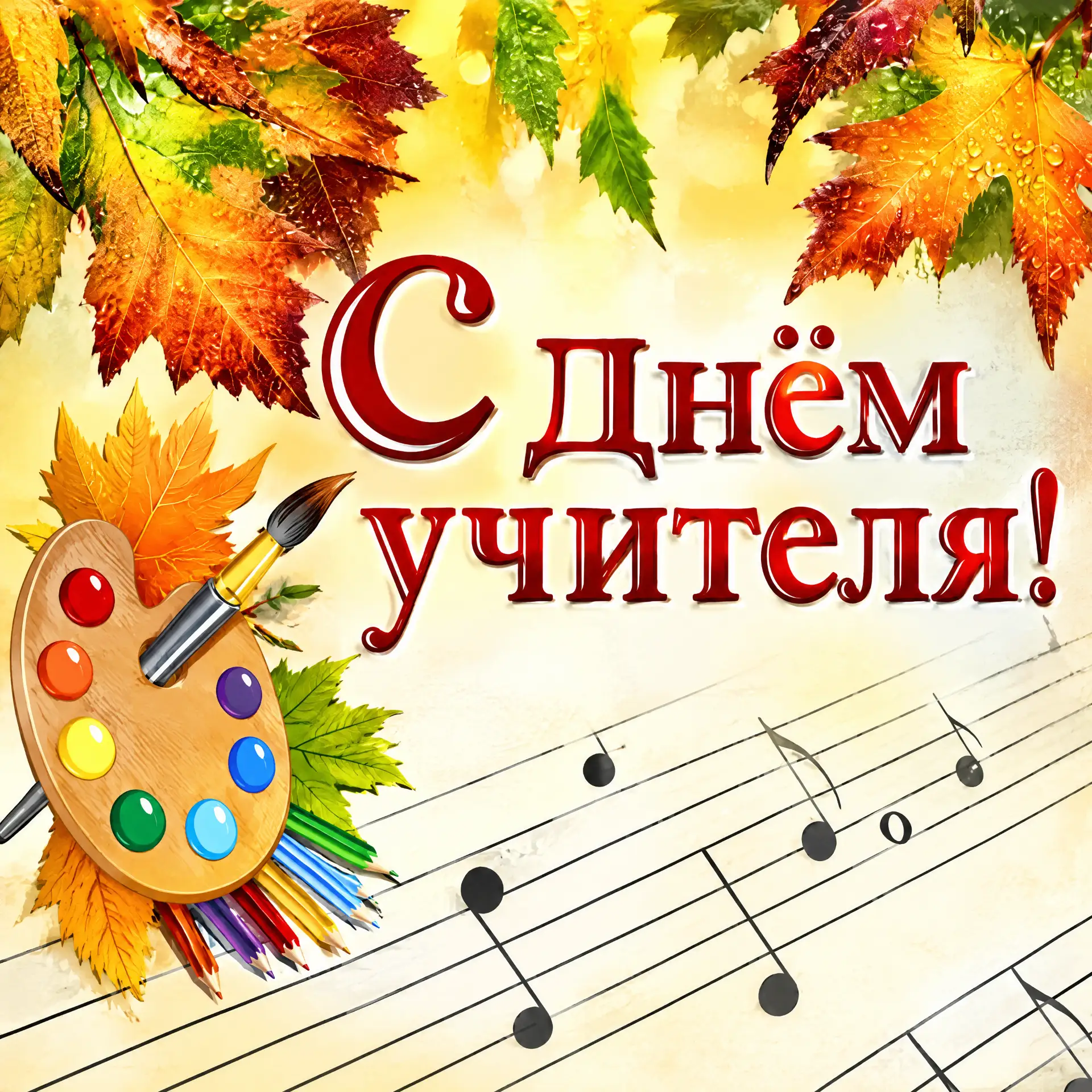 🍁С Днём учителя!