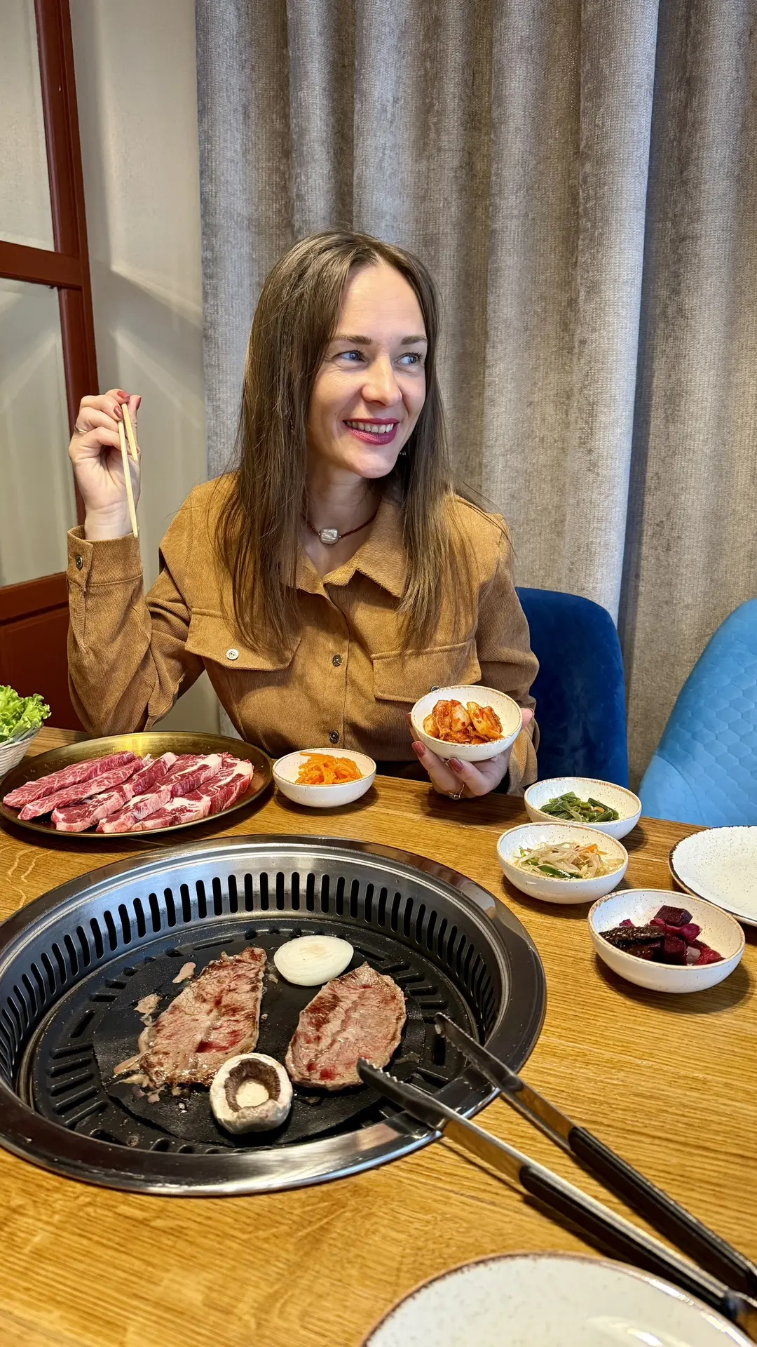 Первый раз была в ресторане корейской кухни. Я думала, будут суши 😹. А там меню как список иноплане