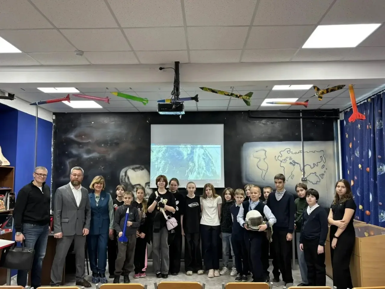 🚀 В рамках подготовки к празднованию Дня космонавтики, наш музей рад приветствовать го...