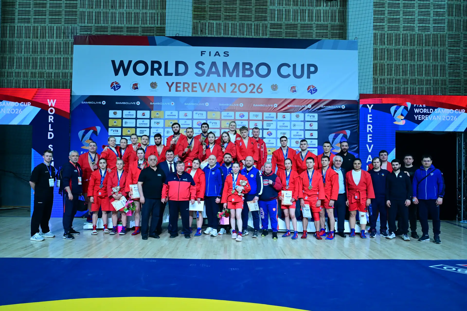 🏆 Сборная России - лидер Кубка мира по самбо в Ереване