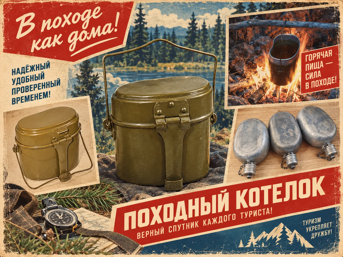 Походный котелок