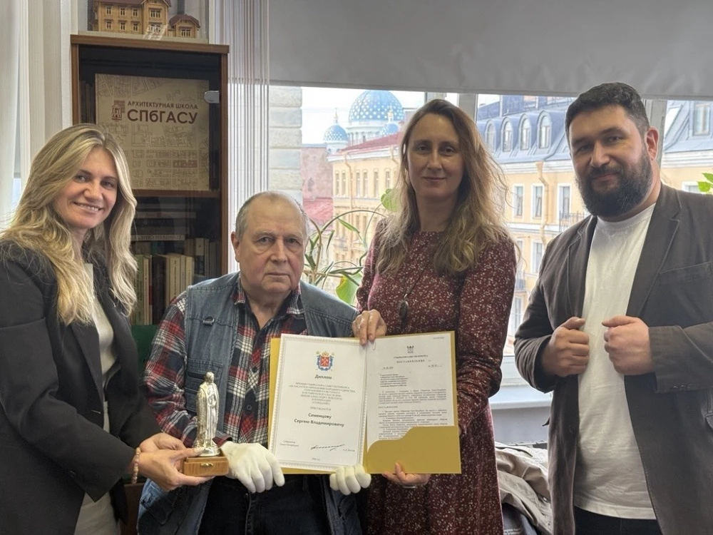 Профессор СПбГАСУ получил премию губернатора имени Александра Невского 🏆
