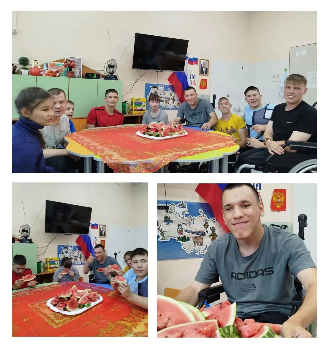 Последний дети отметили День арбуза