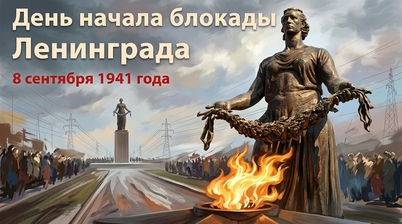 8 сентября 1941 года началась одна из самых трагичных и героических страниц Великой Оте...