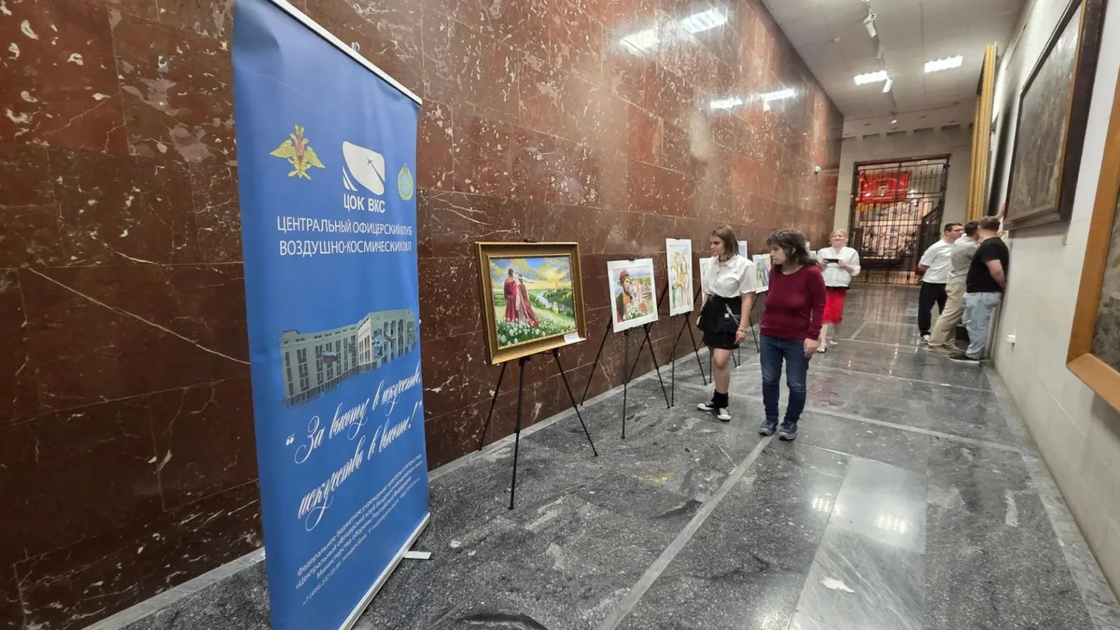 🖼 Творчество юных художников Нерехтской ДХШ представлено на выставке в Центральном муз...