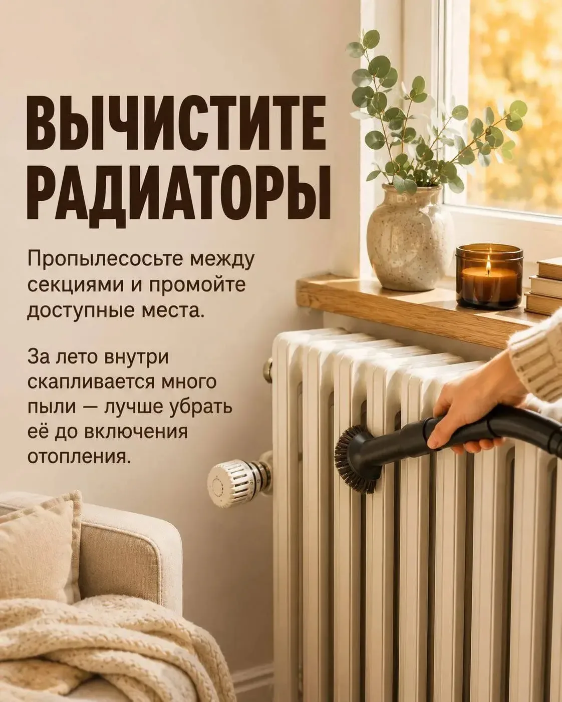 Небольшой осенний чек-лист для дома.