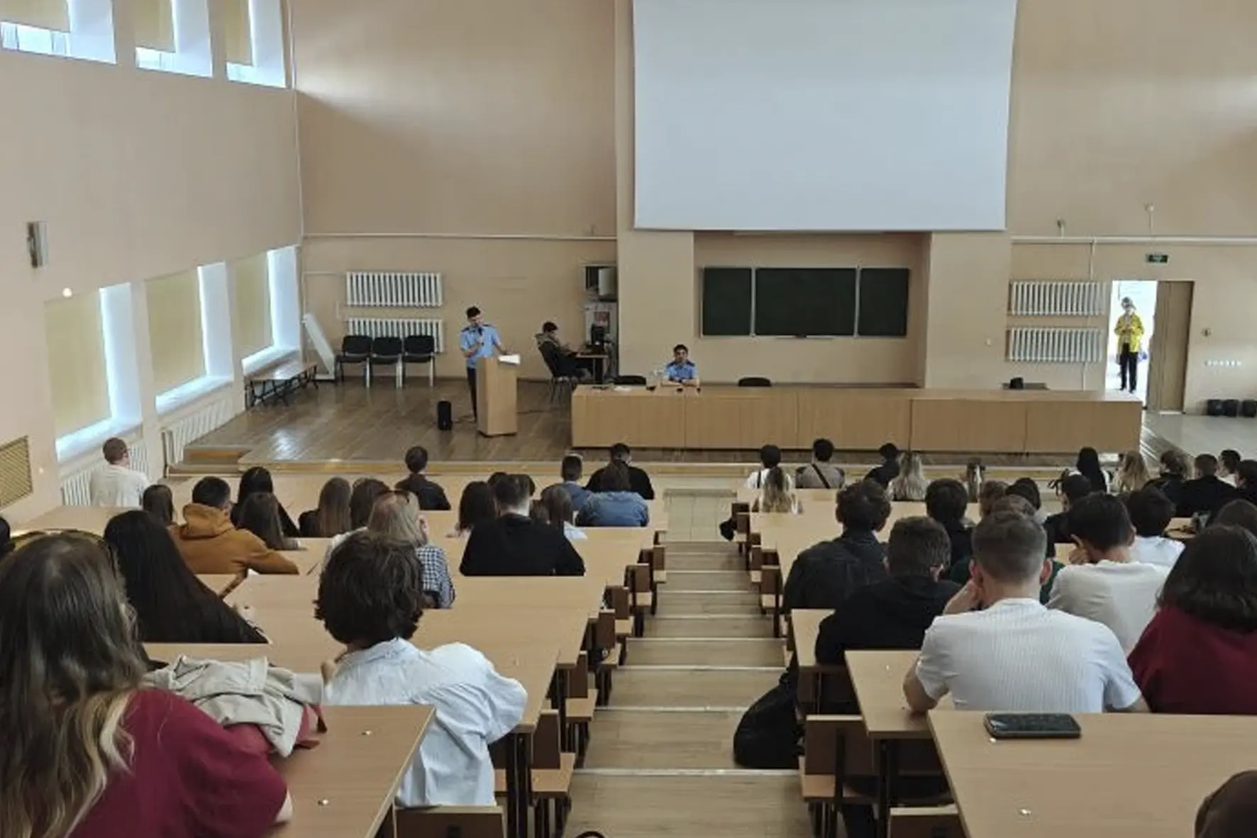 Прошла встреча со студентами Уфимского университета на тему «Профилактика киберпреступности и антико