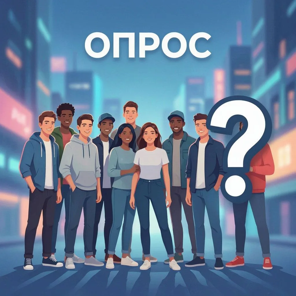 Росмолодежь проводит опрос молодых жителей России (14-35 лет)
