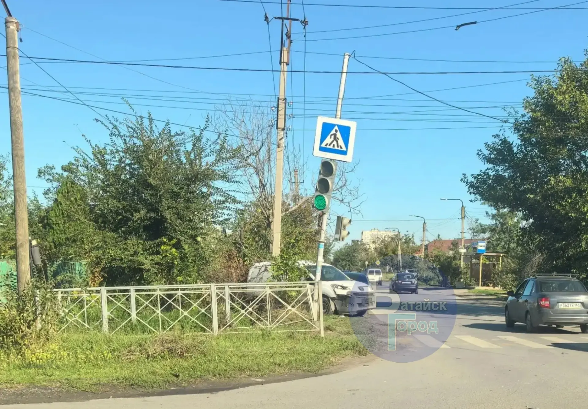 В Батайске на пересечении Авиационной и Тельмана произошло ДТП