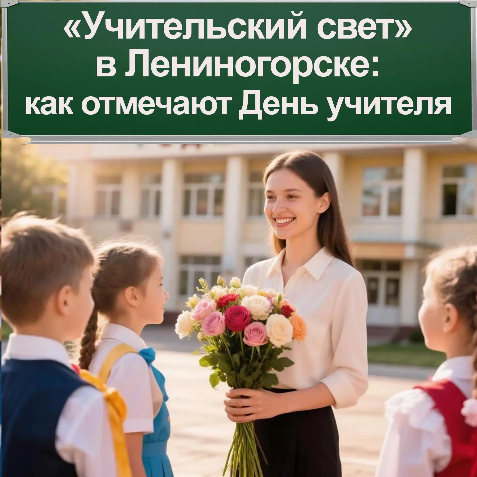 Сегодня, 5 октября, — День учителя! 🍁