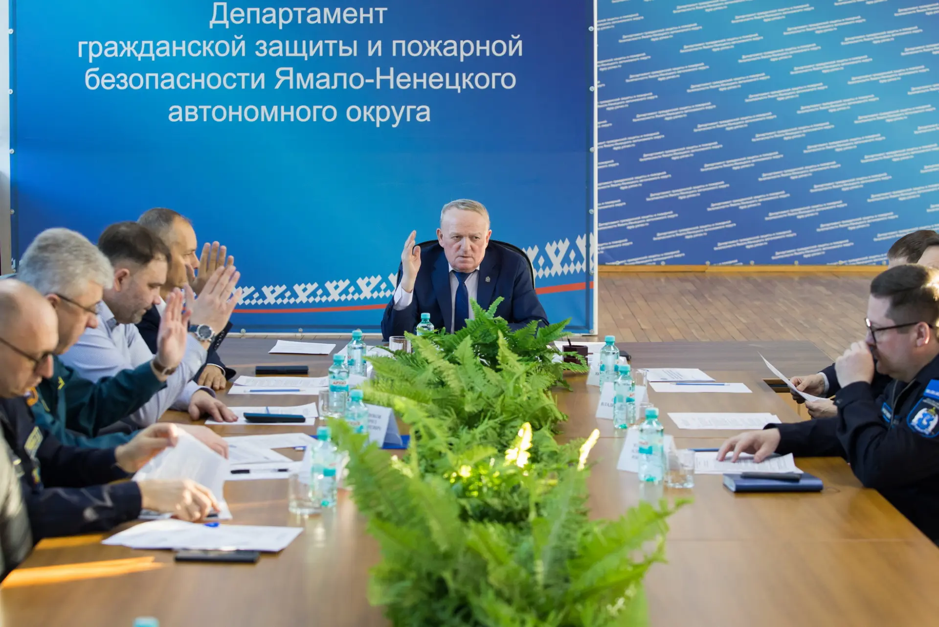 В Департаменте гражданской защиты и пожарной безопасности ЯНАО под председательством Анатолия Палюги