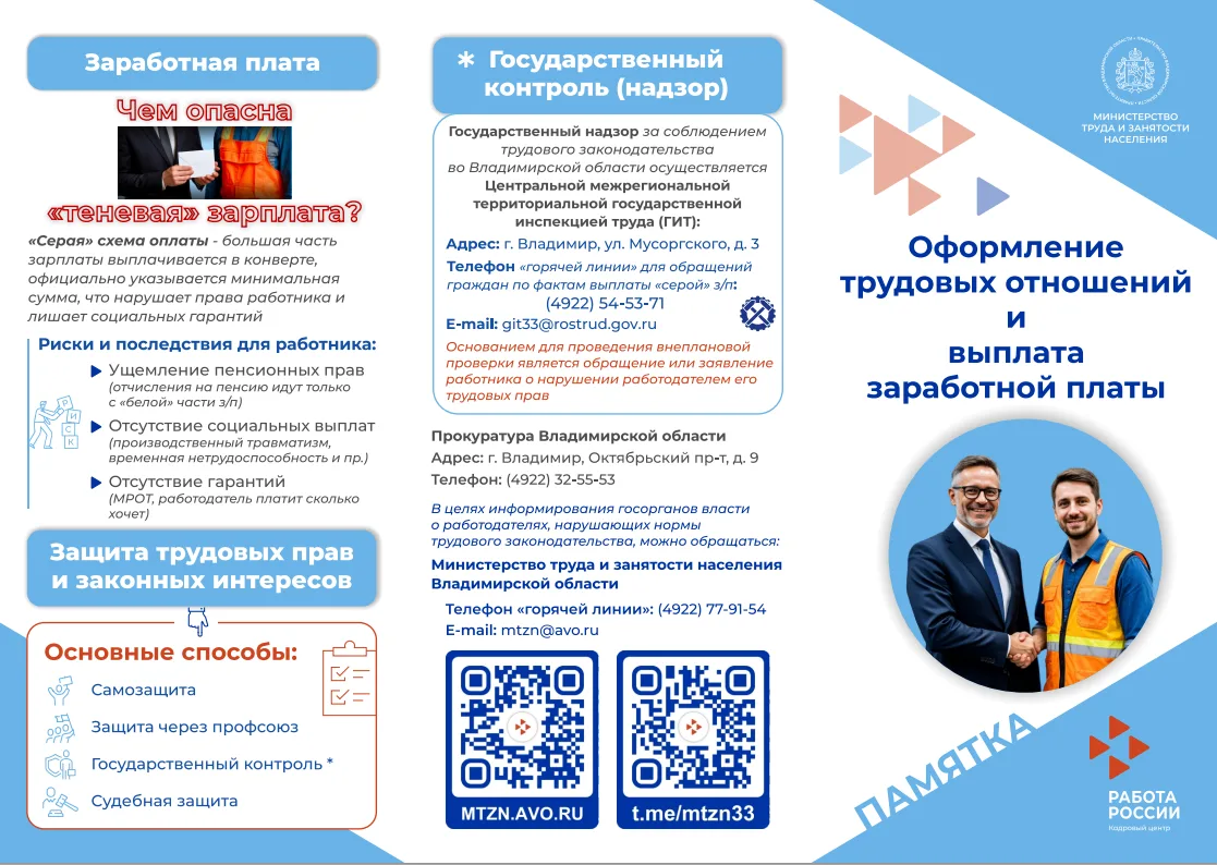 ✔️Чем опасна «теневая» зарплата? Какие риски существуют для работника? Какая ответственность ждёт ра